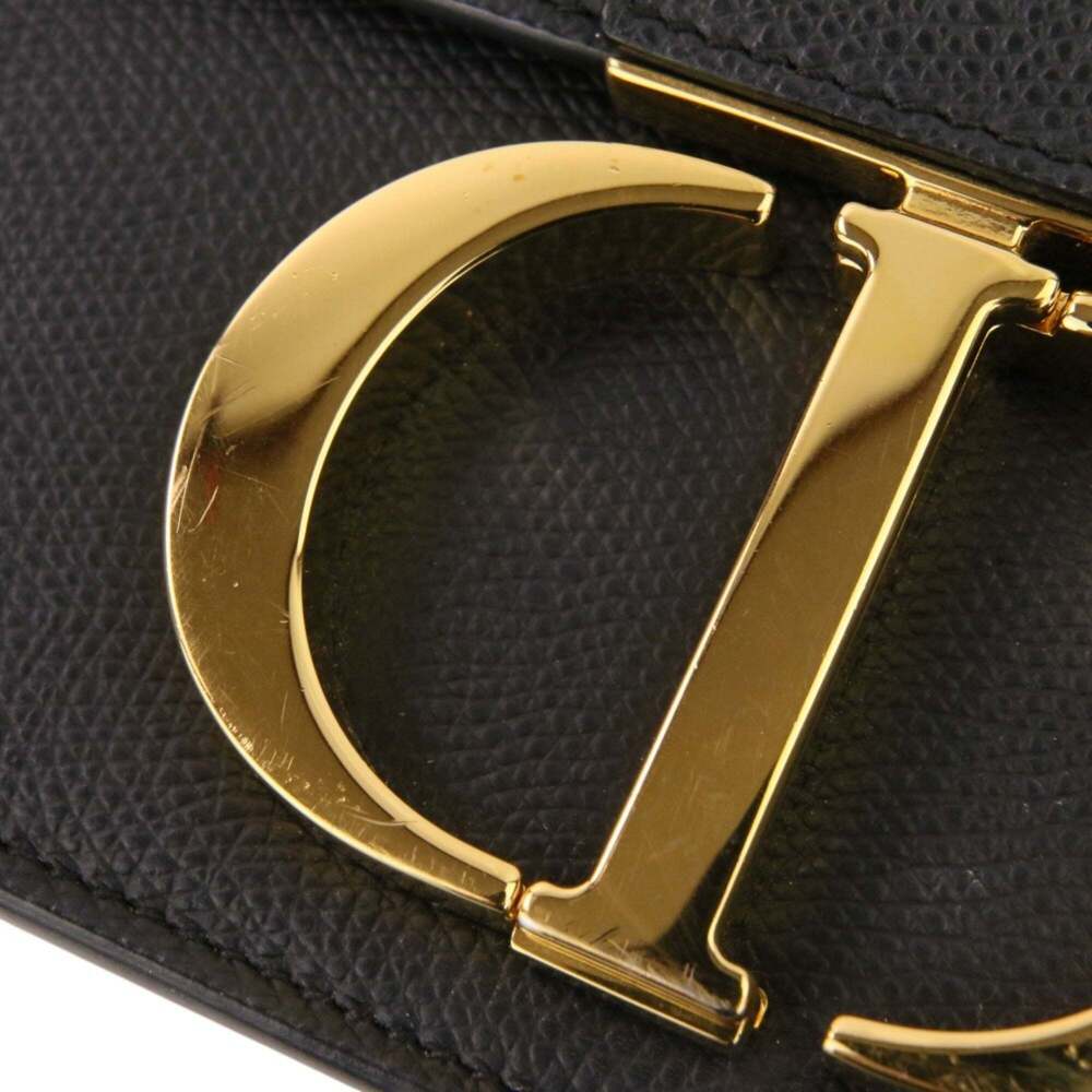 CHRISTIAN DIOR Black Leather Shoulder Bag - Picture 12 of 14